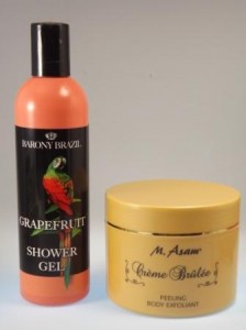 Village Cosmetics Shower Gel & M.Asam Peeling Village Cosmetics Shower Gel & M.Asam Peeling
