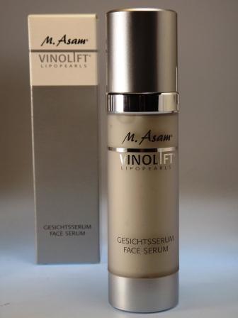 M. Asam Vinolift Lipopearls Gesichtsserum im 50 ml Spender