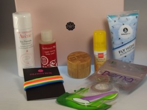 Inhalt der Glossbox April